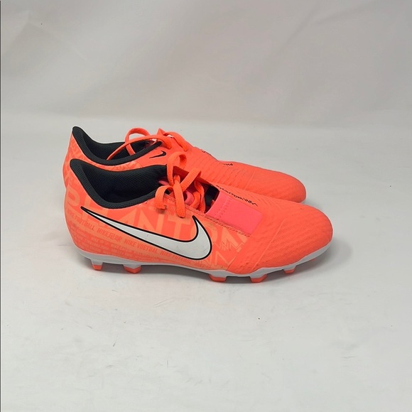 Nike Phantom Kids Soccer Cleats - Bright Orange SZ 4Y - Picture 2 of 10
